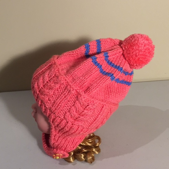 Hand Knit Child’s Winter Hat + 2 Pairs Mittens - Picture 8 of 15